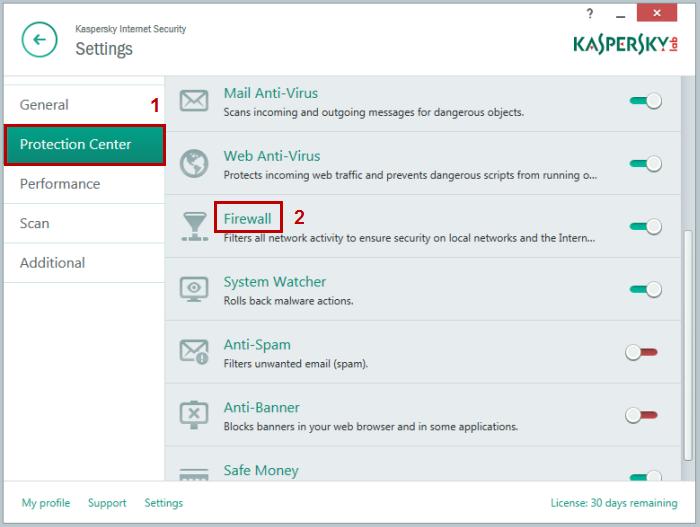 Step 1. How to Enable RDP in Kaspersky 